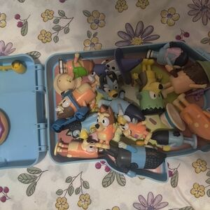 Bluey Character Toy Set
